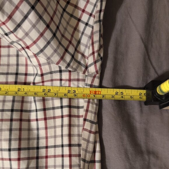92.00 Brooks Brothers Non-Iron Cotton Check Dress Shirt L - Picture 5 of 6